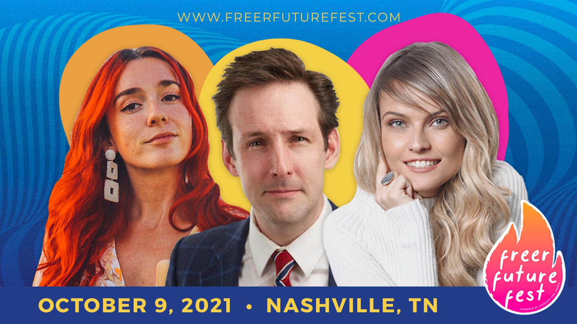 Students For Liberty will be hosting its new annual festival, Freer Future Fest, on October 9, 2021, at First Horizon Park in Nashville, TN.