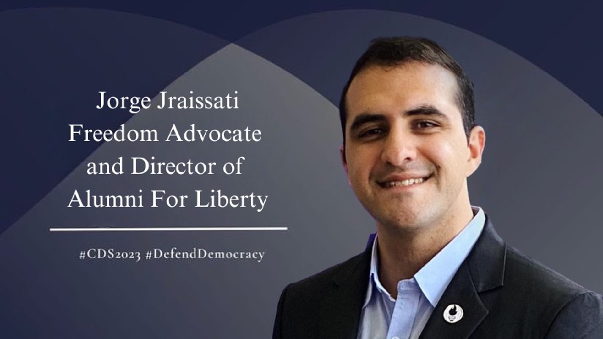 Jorge Jraissati, Director of Alumni For Liberty, has been invited to participate as a speaker at the esteemed Copenhagen Democracy Summit 2023