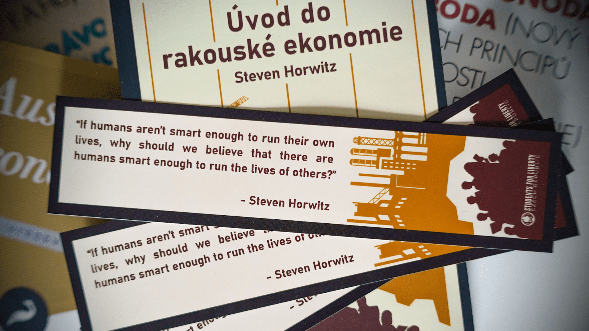 With inflation soaring, our team in Czechia is working on providing sound economic education. For that purpose, they have decided to translate and publish a Czech version of Austrian Economics: An Introduction, the latest publication by Professor Steven Horwitz, whom the team has also hosted at their events in the past.