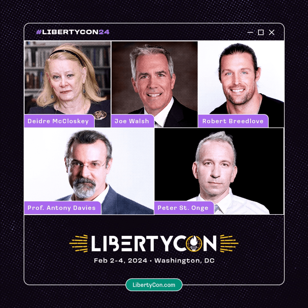 Speakers at LibertyCon International 2024